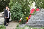 Koszorúzás a Hosszú temetőben Csitáry G. Emil egykori polgármester születésének 120. évfordulója alkalmából