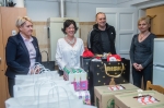 Alföldi Tej Kft. képviselői átadják karácsonyi adományaikat