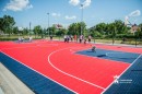 Túrózsáki úti szabadidőpark új kosárlabdapályája