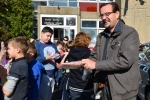 Környezetszépítő akció az István Király Iskola környékén