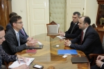 Moldávia magyarországi nagykövetével találkozott dr. Cser-Palkovics András